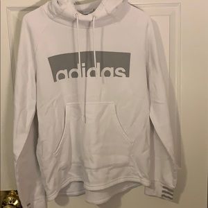 White Adidas Sweatshirt
